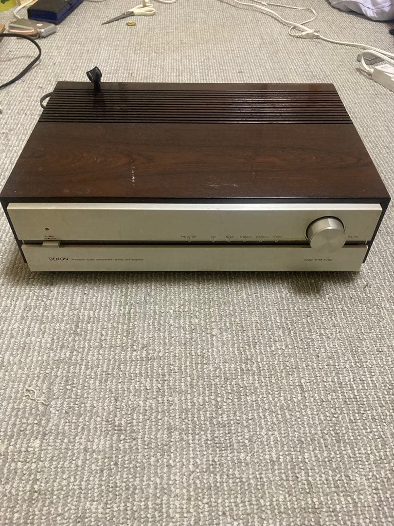 DENON PRA-2000 プリアンプ　ジャンク