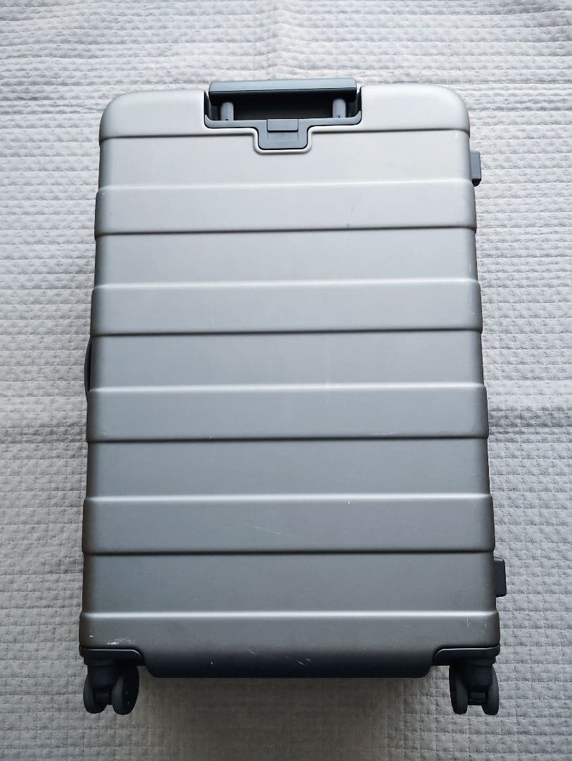 ♥無印良品 75L 大型グレーキャリーケース（ストッパー付き）