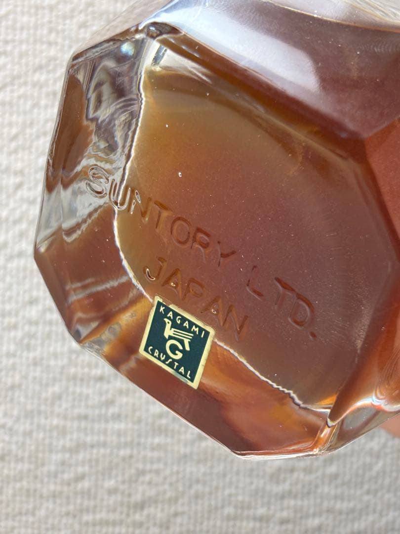 【訳あり品注意】サントリー　プレステージ25年　未開封　古酒　ウイスキー液面低下