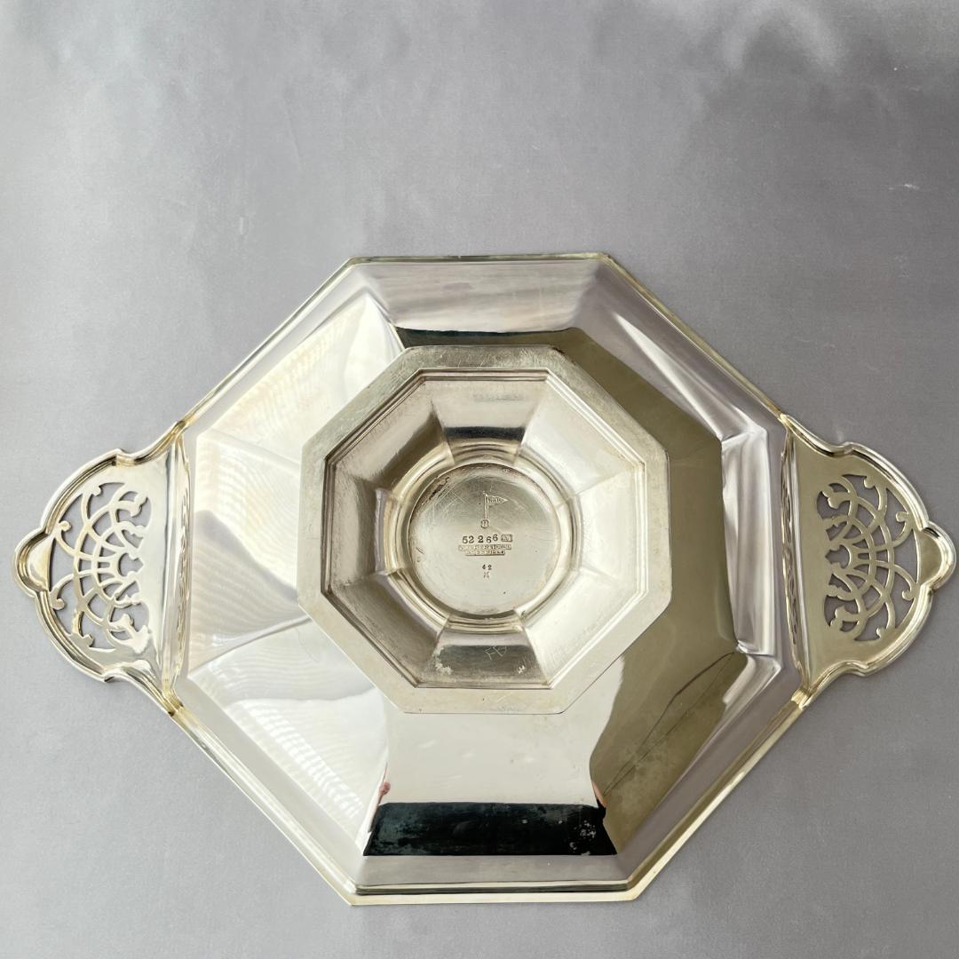 【Walker&Hall】 アールデコ　コンポート Art Deco