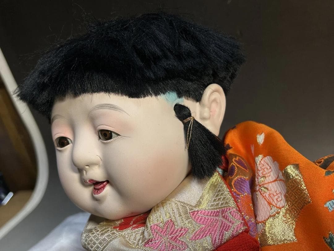 市松人形 はいはい人形　赤ちゃん　幼児　日本人形　 和服　ビンテージ
