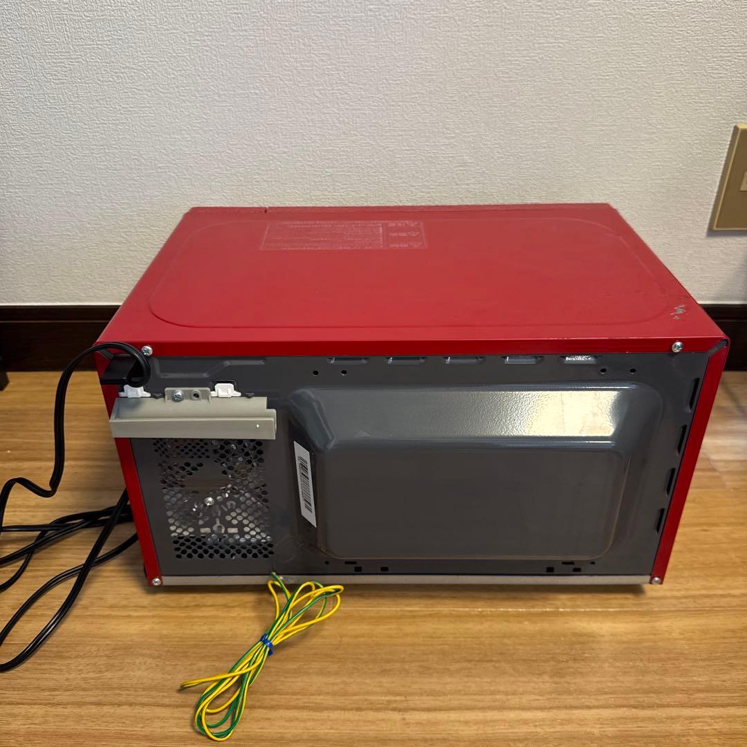 アイリスオーヤマ 電子レンジ 赤 レッド ricopa IMB-RT17-R