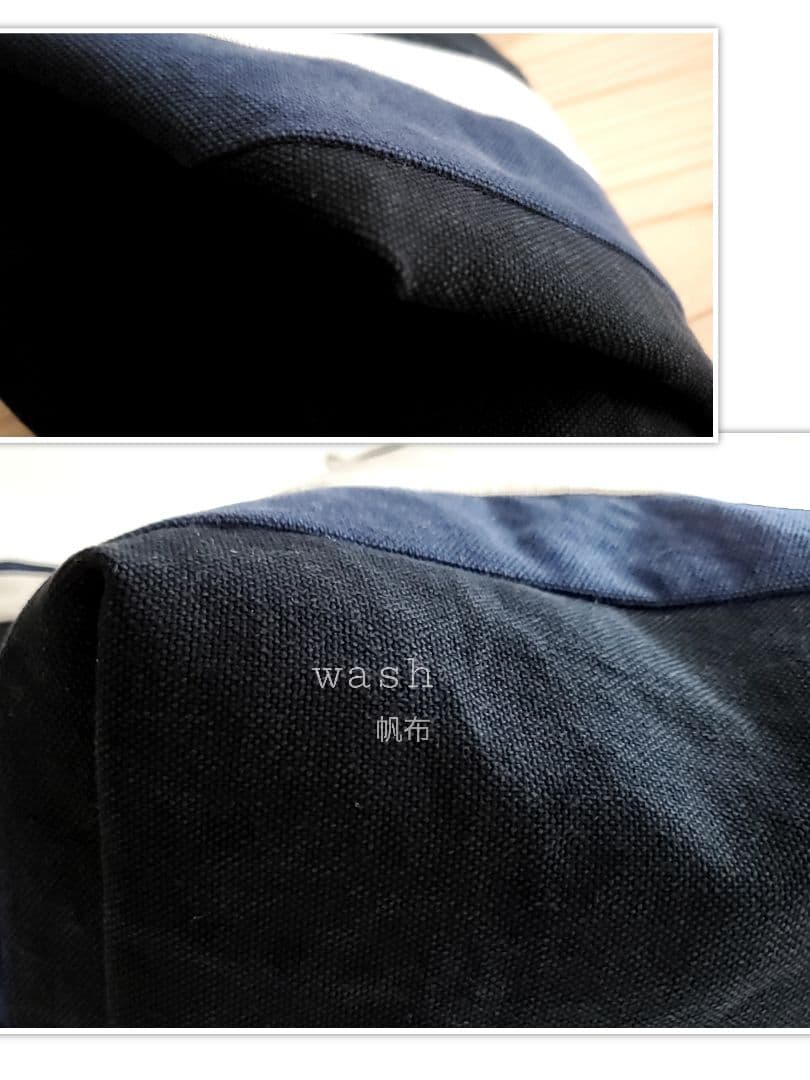 TRAUM□original-tote リネン100%&wash帆布8号