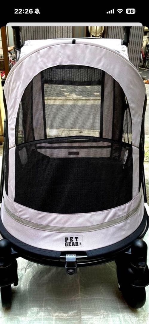 PETGEAR 大型犬、多頭犬にバギー　PGソフトカートBIGニューペットカート