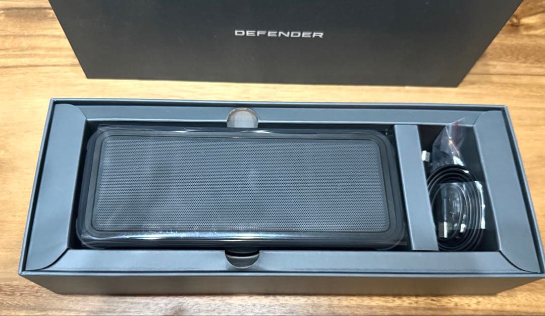 DEFENDER ワイヤレススピーカー ブラック　新品　未使用