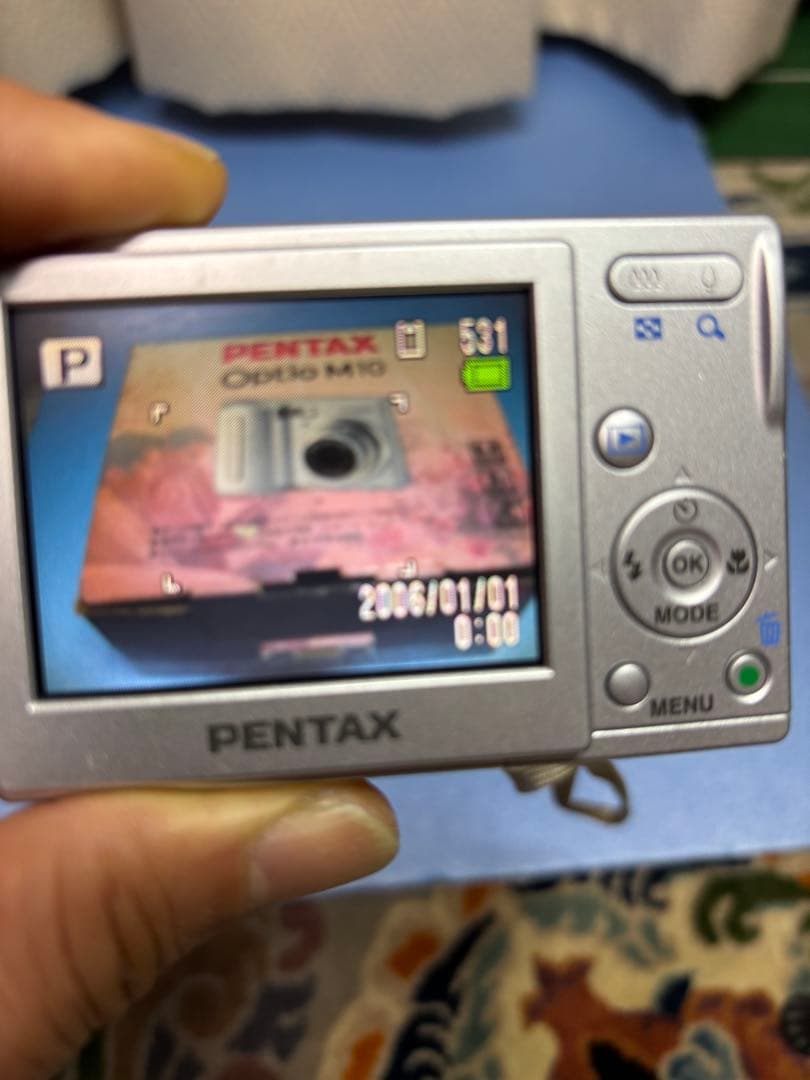 PENTAX Optio M10 デジタルカメラ　中古作動品エモい写真おすすめ