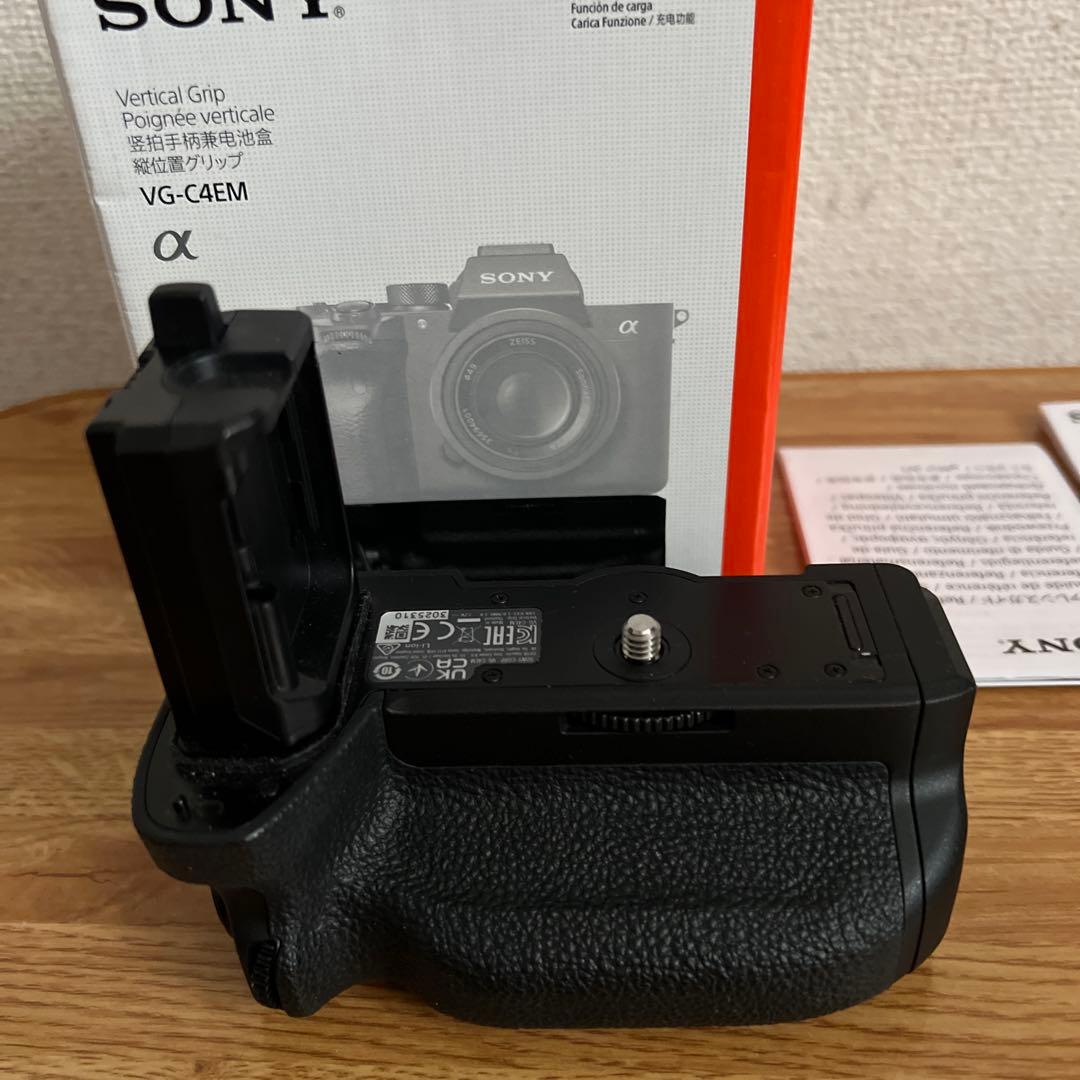 SONY VG-C4EM バッテリーグリップ値下げ