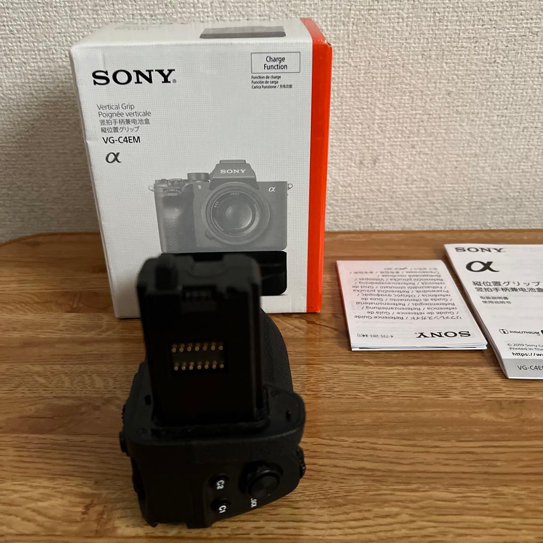 SONY VG-C4EM バッテリーグリップ値下げ