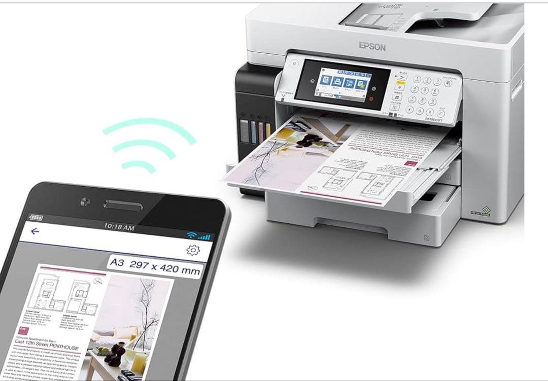 EPSON PX-M6711FT /A3ノビ/インクジェット複合機/1度のみ使用