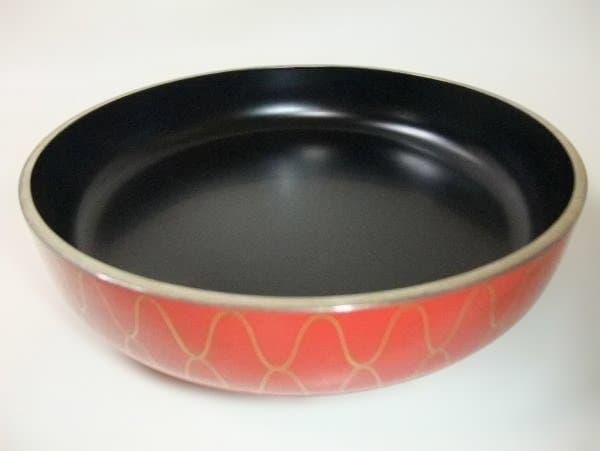 塗師「表雲」作 朱塗網目 網目喰籠 天然木 本漆器 未使用 共箱
