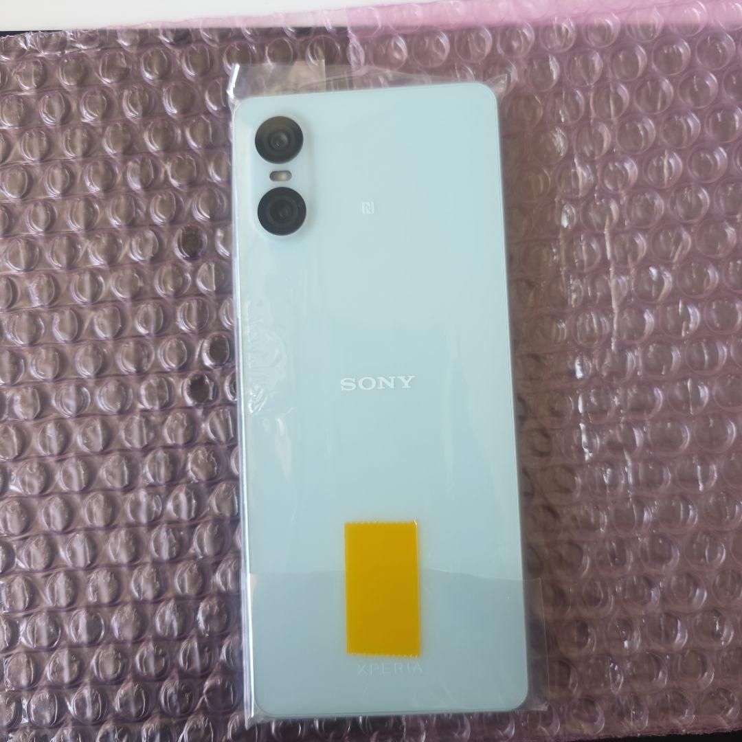 SONYXperia10viシムフリー ブルー 画面保護&カメラレンズ背カバー付