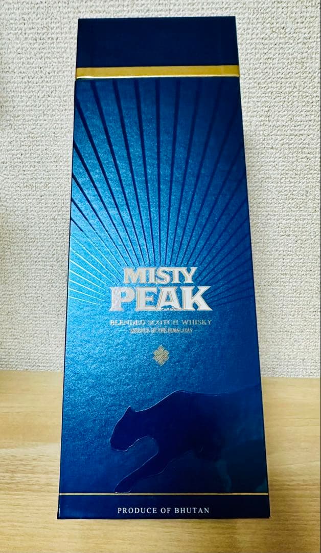 ブータン産ウイスキー Misty Peak 未開封 箱付き 海外限定レア