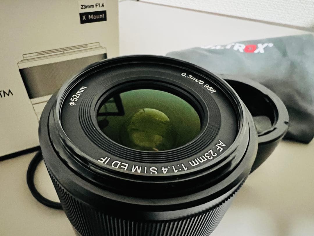 VILTROX 23mm F1.4 Xマウント 【レンズフィルター付き】
