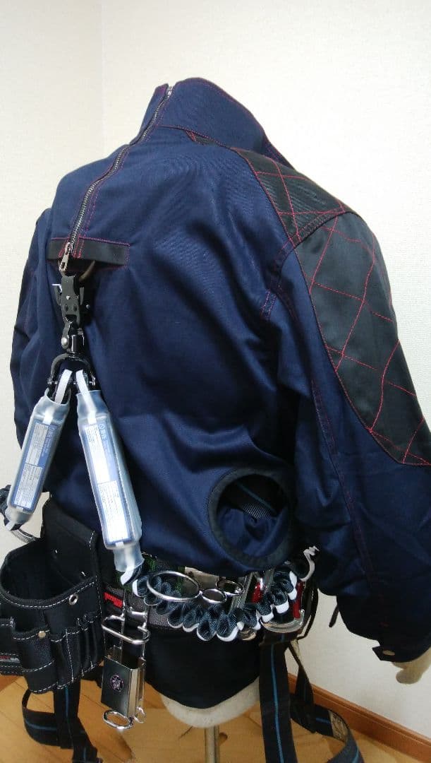 ４着分！！！空調服フルハーネス対応商品！