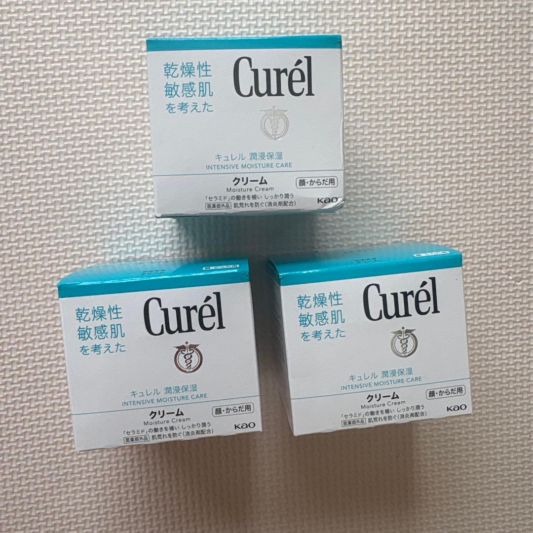 Curél モイスチャーフェイスクリーム 12個セット
