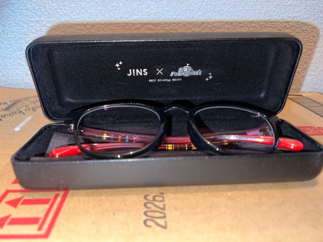 バンドリ JINS コラボ ハロハピ 眼鏡 メガネケース