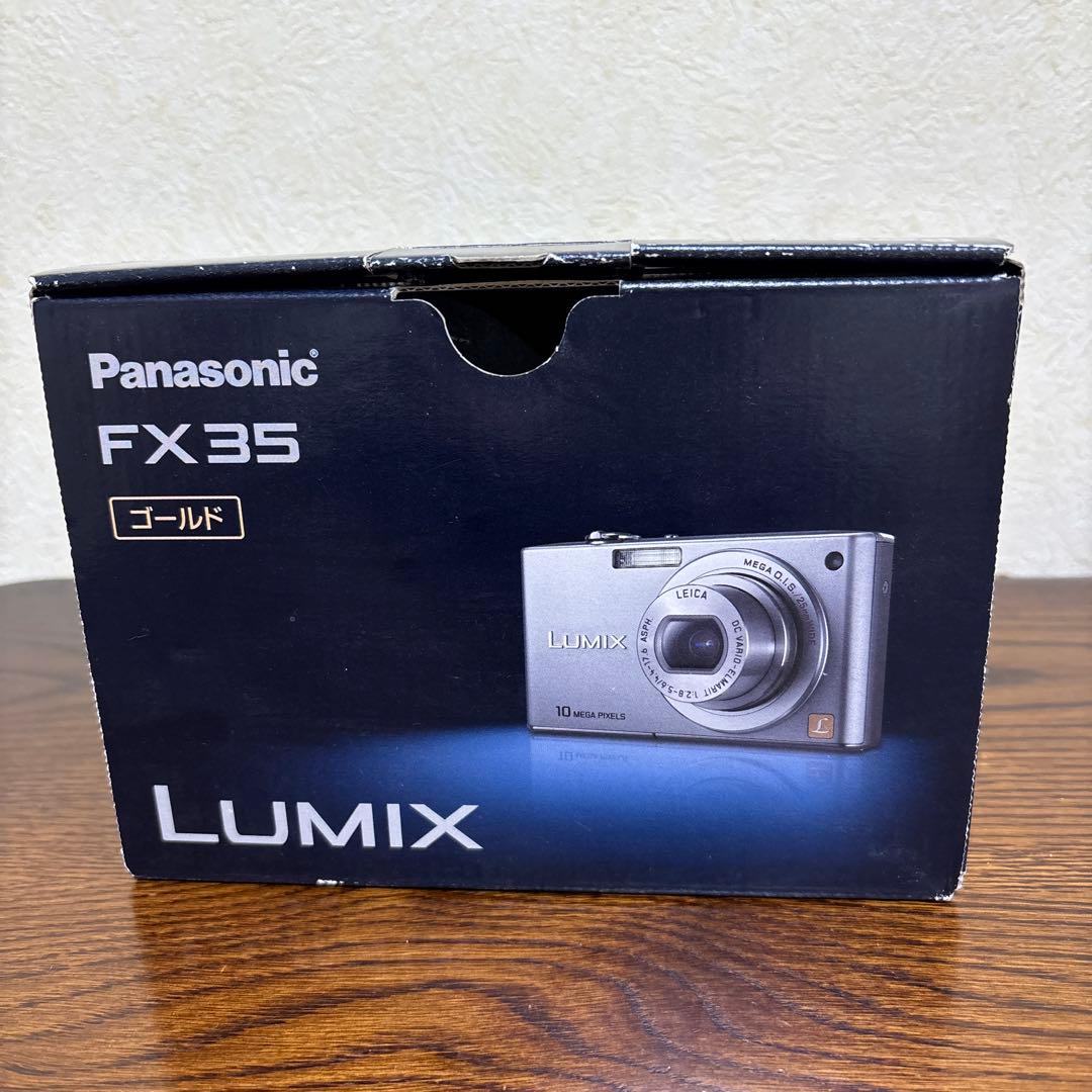 Panasonic LUMIX DMC-FX35 デジカメ ゴールド