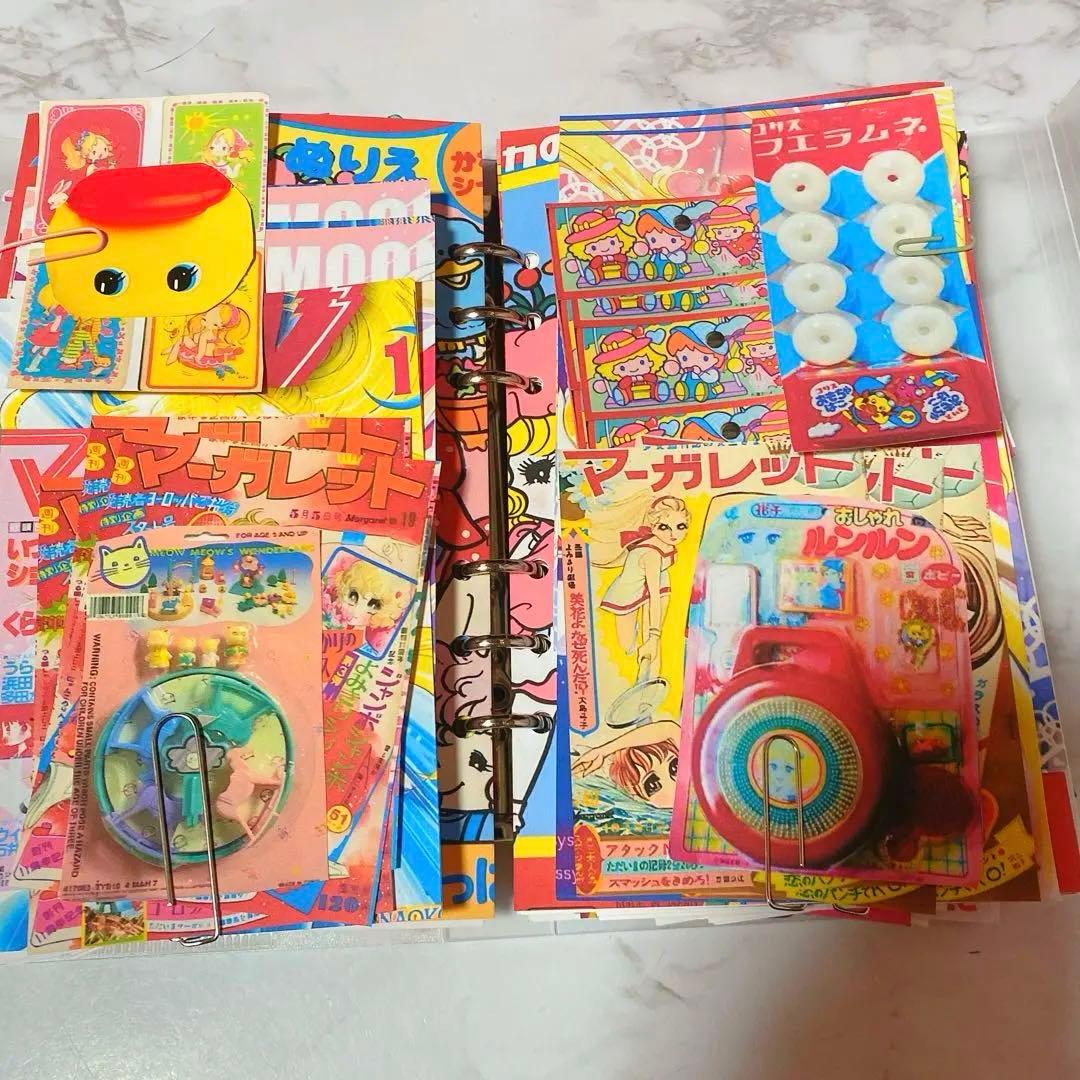 たっぷり昭和レトロおすそ分けファイルおもちゃ箱の様な♡ジャンクジャーナル