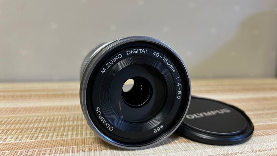 【美品】オリンパス M.ZUIKO 40-150mm 望遠ズームレンズ　送料無料