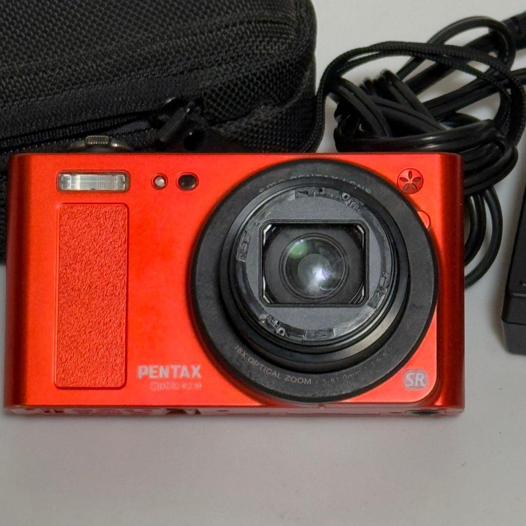 PENTAX デジタルカメラ Optio RZ18 メタリックオレンジ