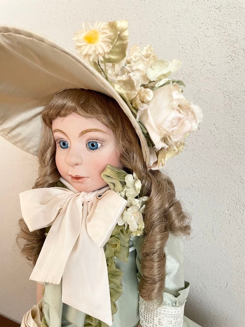 ビスクドール ハンドメイド 創作人形 アンティーク フランス人形 ヴィクトリアン