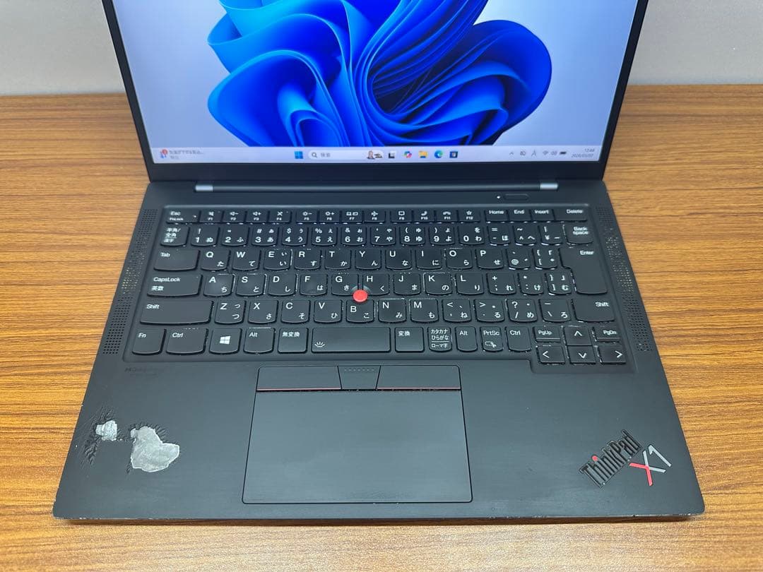 Windowsノート本体 3.X1 Carbon Gen 9th i7-1165g7 16Gb 256