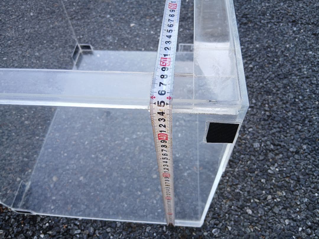 アクリル水槽 飼育水槽 600×450×450 ※水漏れなし