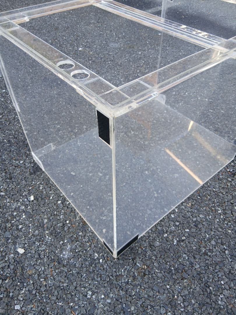 アクリル水槽 飼育水槽 600×450×450 ※水漏れなし