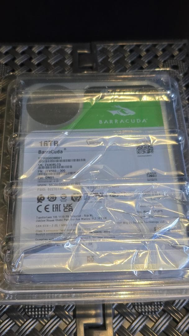 BarraCuda HDD 16TB [新品●未使用]