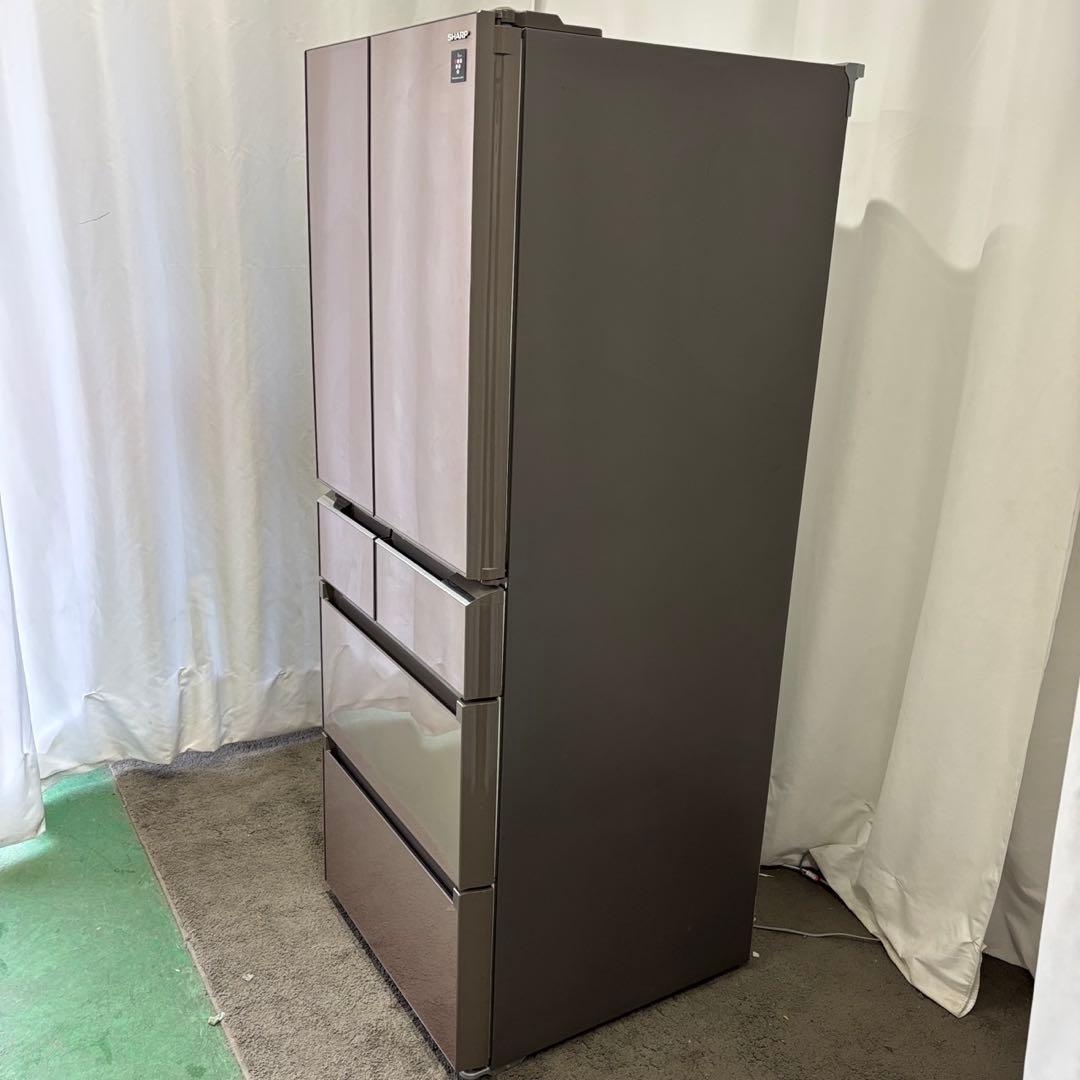 ★140　冷蔵庫　シャープ　大型　400ℓ〜500ℓ　観音開き　安い　設置無料