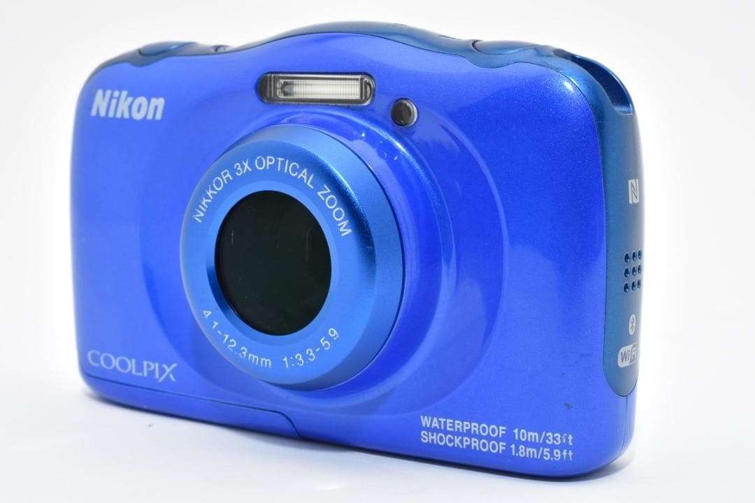 ■ 美品 ■ ニコン　Nikon COOLPIX W100 《防水・ブルー》