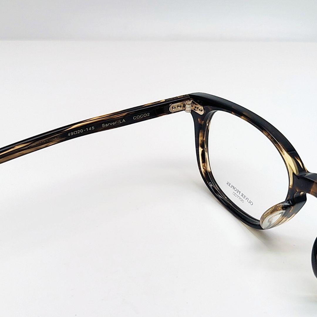 OLIVER PEOPLES SarverーLA COCO2 ウェリントンメガネ