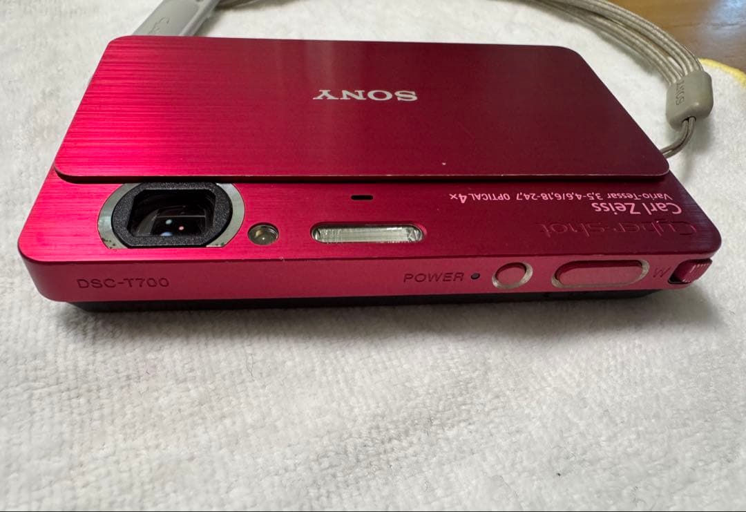 SONY Cyber-shot DSC-T700コンパクトデジタルカメラ　ピンク