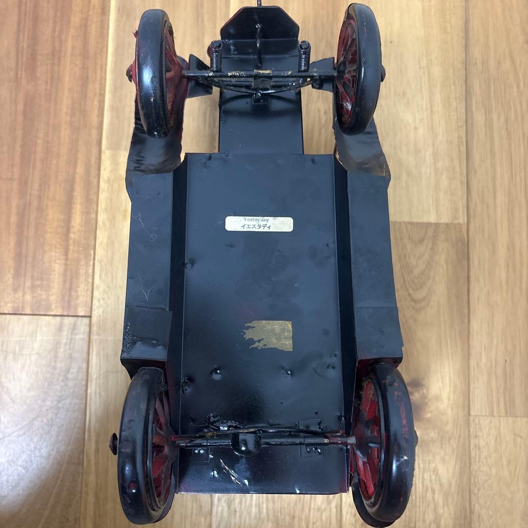 最終値下げ⭐️レトロ 赤い自動車 オルゴール ブリキ
