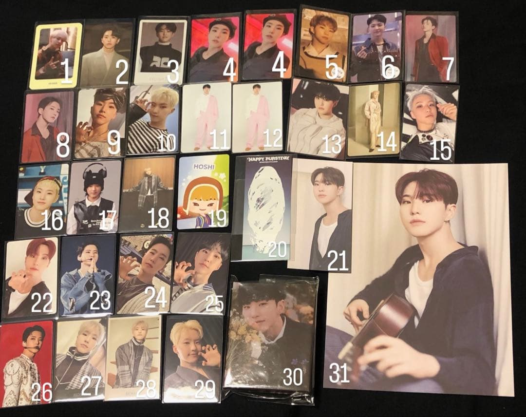 SEVENTEEN HOSHI トレカセット