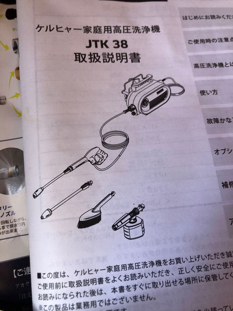 KARCHER 高圧洗浄機 JTK 38 本体
