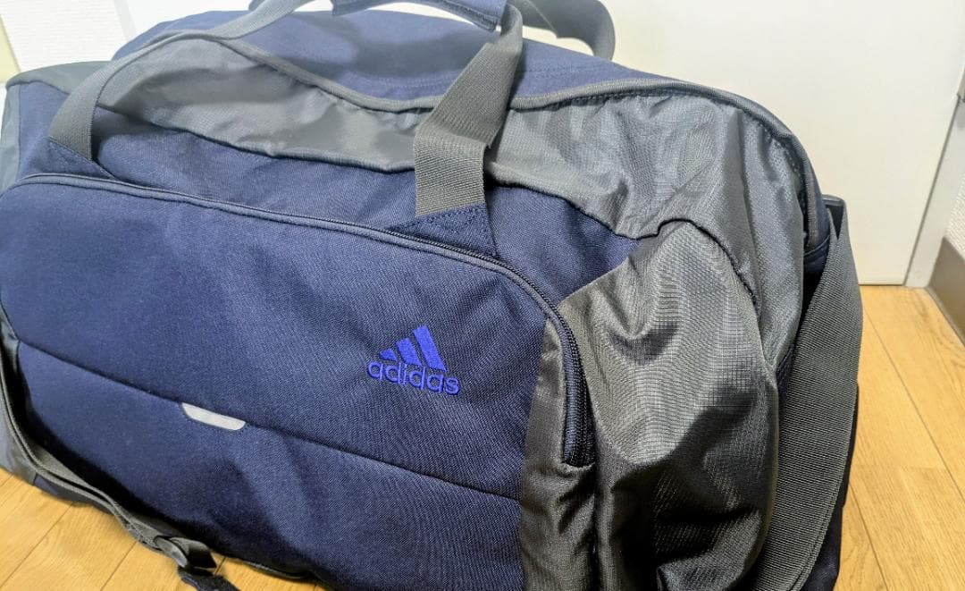 アディダス 大型ボストンバッグ 修学旅行★ほぼ未使用★