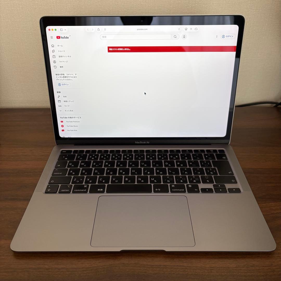 M1 MacBook Air 13インチ 256GB/CPU8/GPU7/8GB