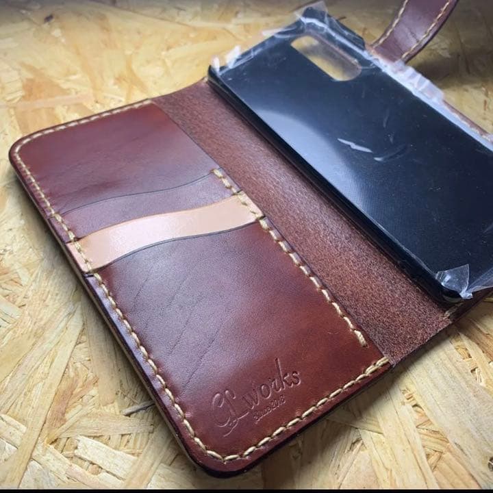 手帳型iPhoneケース iPhoneケース スマホケース レザークラフト