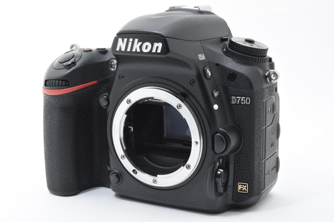 超美品 ニコン D750 ショット数 46,811 デジタル ボディ H406
