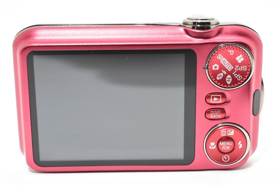 《 美品 》　富士フィルム　FUJIFILM FinePix JX400 レッド