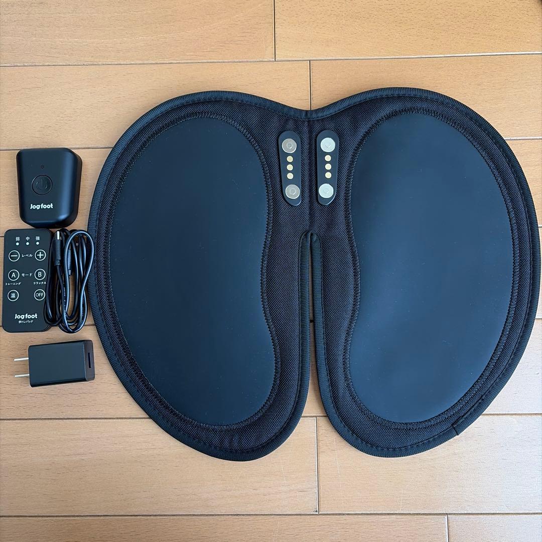 Jog foot ジョグフット　歩トレパッド　ブラック
