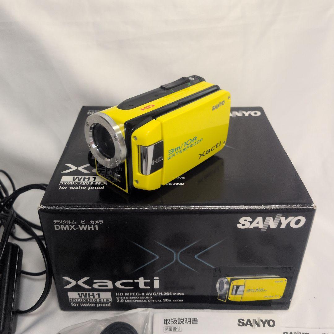 メ*4様 SANYO Xacti DMX-WH1 防水デジタルムービーカメラ