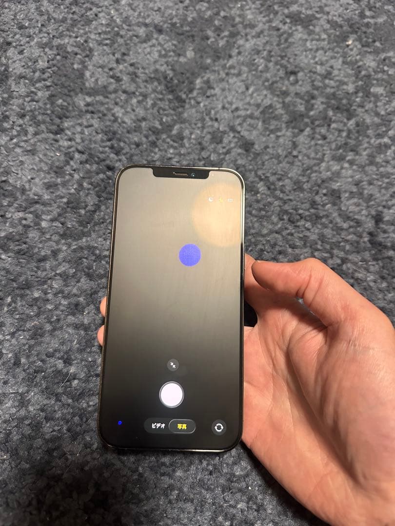 Apple iPhone12 Pro max 256Gグラファイト自撮カメラ故障