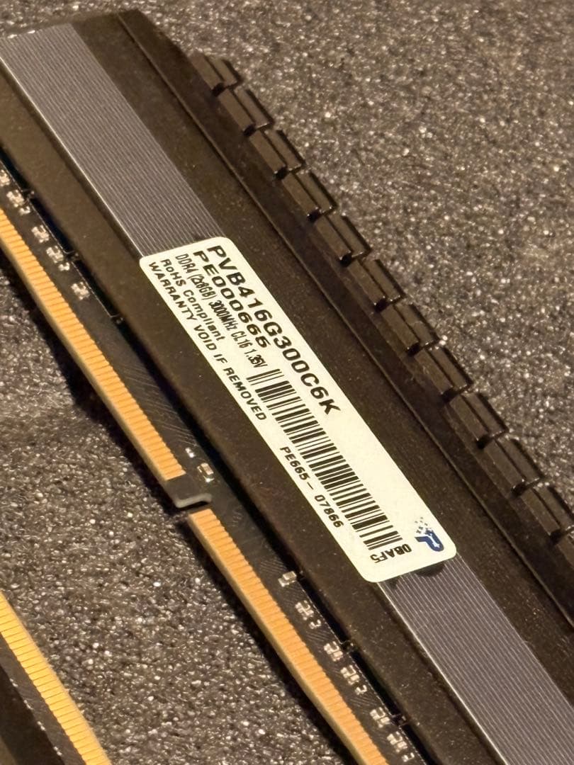 Viper 8GB✖️2 合計16GB DDR4メモリ