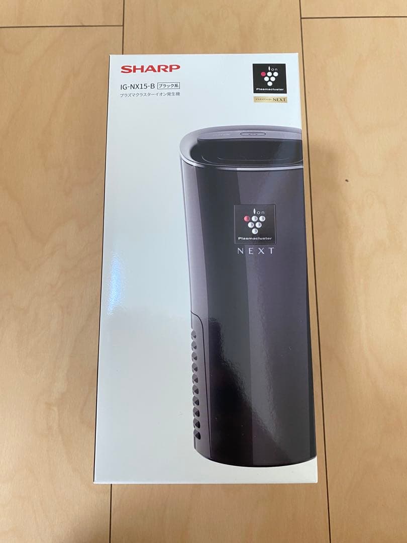 【未開封・未使用】SHARP IG-NX15-B イオン発生器 ブラック