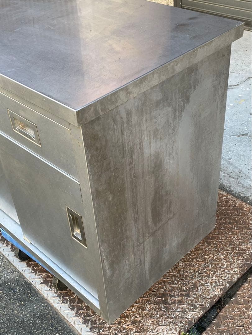 業務用 キャビネット 作業台 調理台 900×600×850 スライド扉 大阪