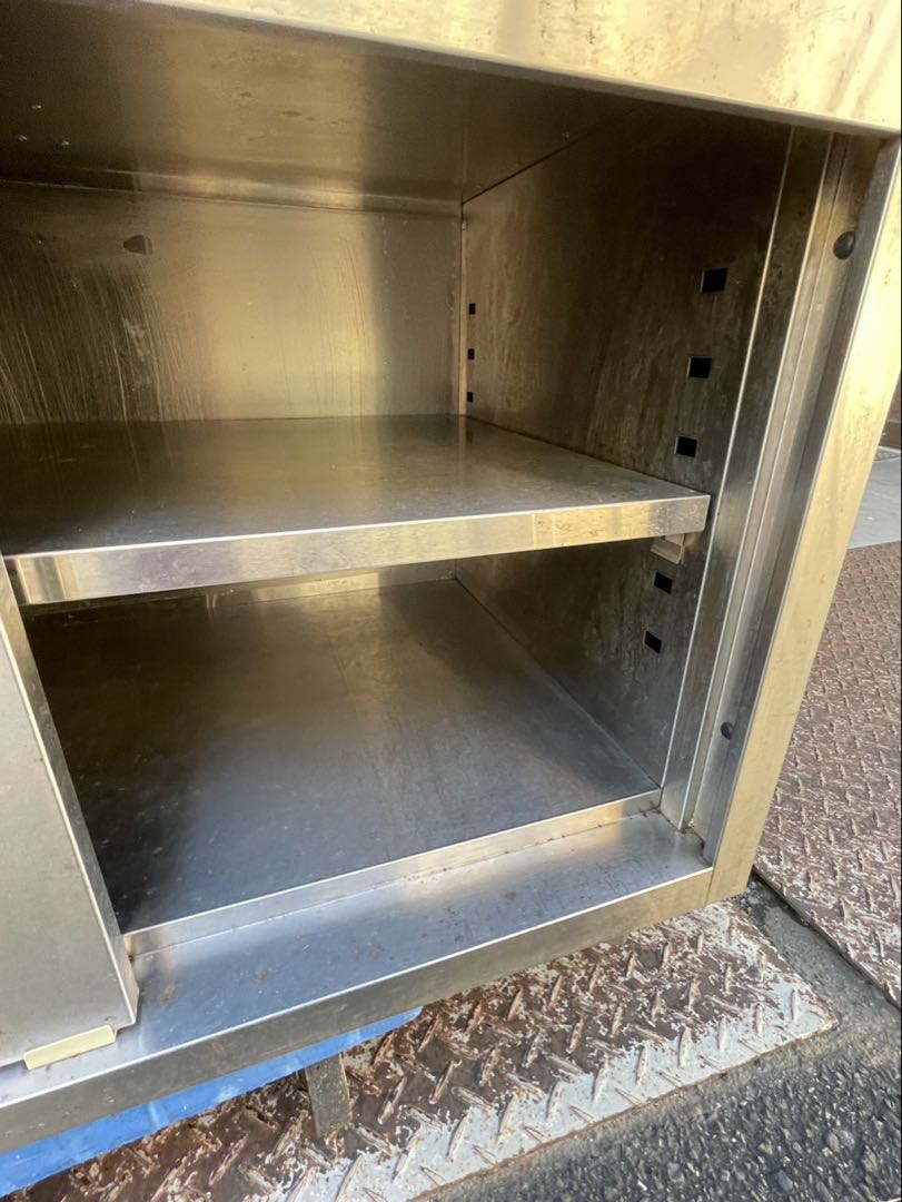 業務用 キャビネット 作業台 調理台 900×600×850 スライド扉 大阪