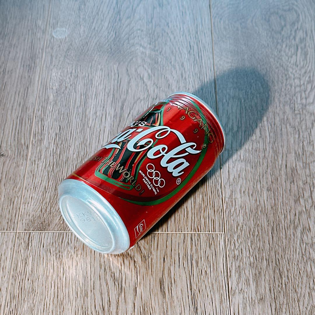 長野オリンピック　Coca-Cola コカコーラ　記念缶　五輪　冬季