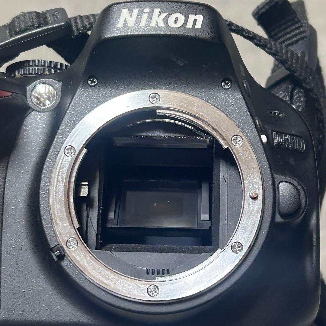 【動作品】Nikon D5100 デジタル一眼レフ　シャッター回数　1154